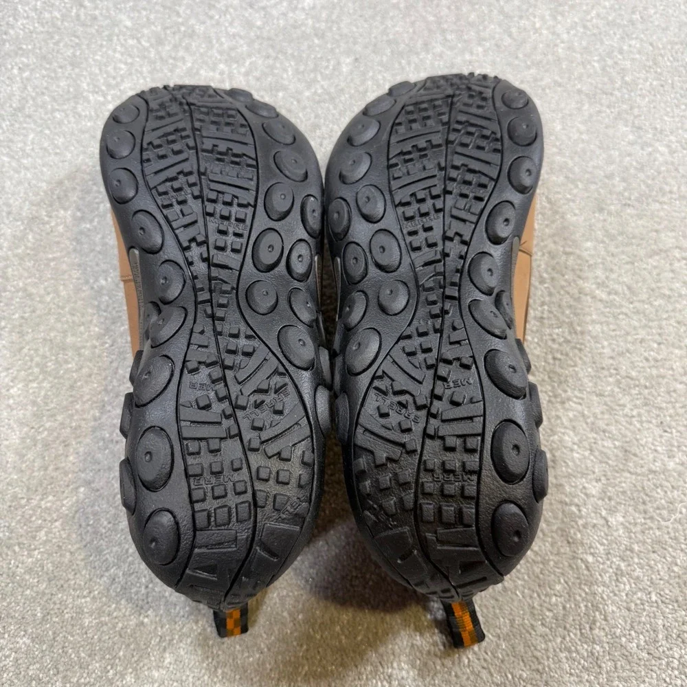 Merrell Jungle Moc Nubuck Leather Brown Slip On Hiking Shoes J63839W NIB M 10.5W